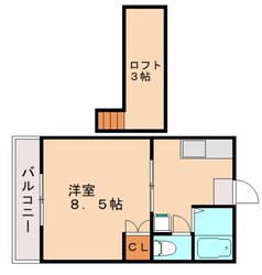 新飯塚駅 徒歩27分 1階の物件間取画像